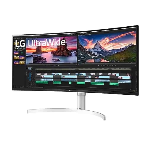LG 38WN95C-W 38" 3840x1600 144Hz IPS Curved Monitor main image