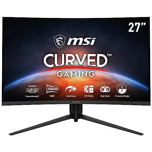 MSI Optix G271CP 27" 1080p 165Hz VA Curved Monitor image