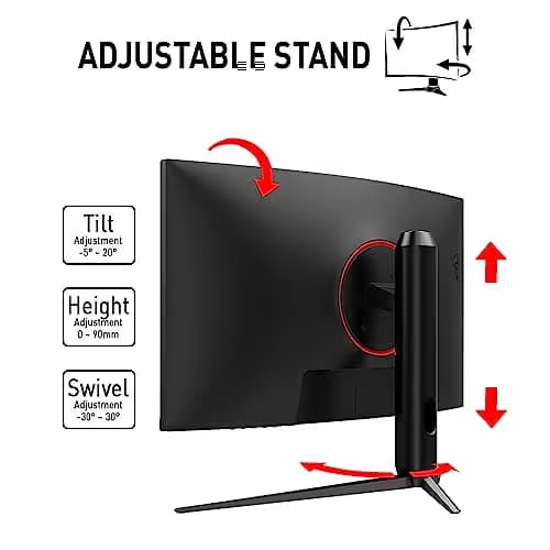 MSI Optix G271CP 27" 1080p 165Hz VA Curved Monitor image
