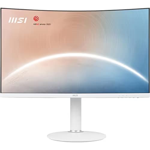 MSI Modern MD271CPW 27" 1080p 75Hz VA Curved Monitor image
