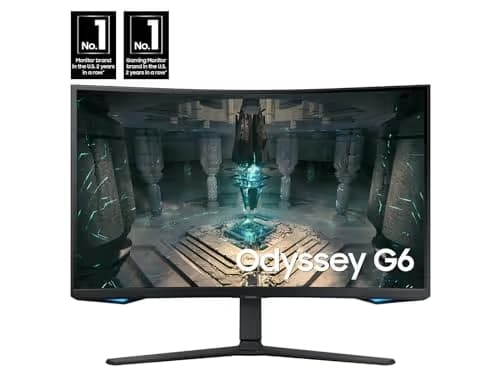 Samsung Odyssey G65B 32" 1440p 240Hz VA Curved Monitor image
