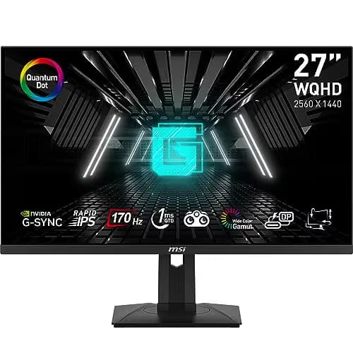 MSI G274QPF-QD 27" 1440p 170Hz IPS Monitor image
