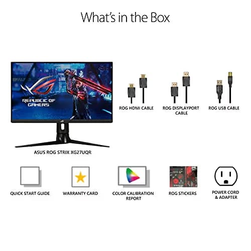 Asus ROG Strix XG27UQR 27" 4K 144Hz IPS Monitor image