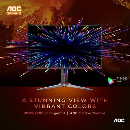 AOC C27G2 27" 1080p 165Hz VA Curved Monitor image