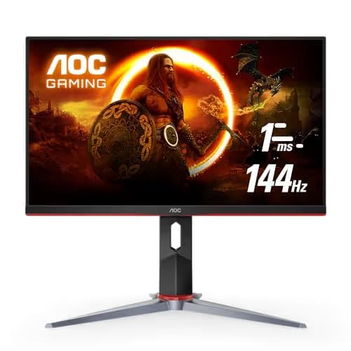 AOC 24G2U/BK 24" 1080p 144Hz IPS Monitor main image