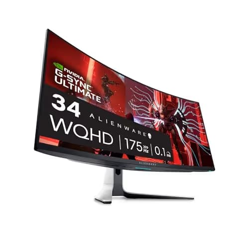 Dell Alienware AW3423DW 34.2" 3440x1440 175Hz QD-OLED Curved Monitor image