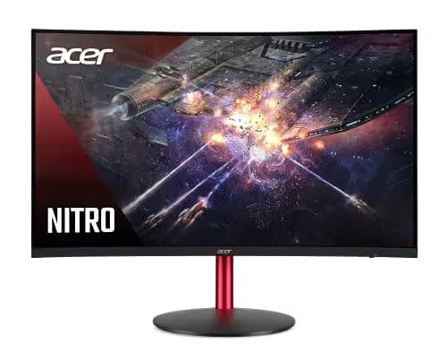 Acer XZ322Q PBMIIPHX 31.5" 1080p 165Hz VA Curved Monitor image