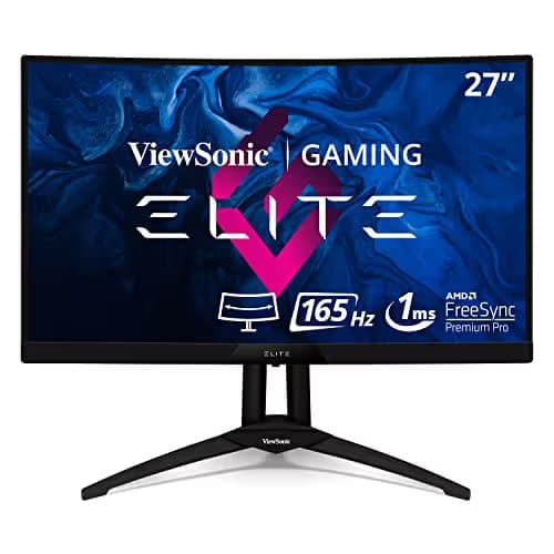 ViewSonic ELITE XG270QC 27" 1440p 165Hz VA Curved Monitor image
