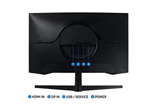 Samsung Odyssey G55A 27" 1440p 165Hz VA Curved Monitor image