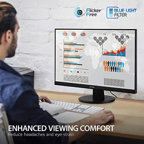 ViewSonic VA2447-MH 24" 1080p 75Hz VA Monitor image