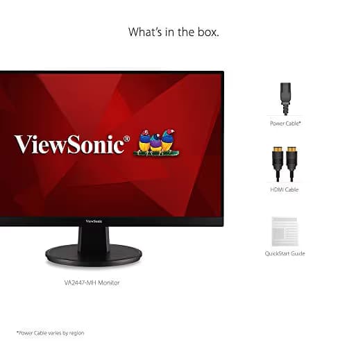 ViewSonic VA2447-MH 24" 1080p 75Hz VA Monitor image