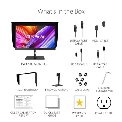 Asus ProArt Display PA32DC 31.5" 4K 60Hz OLED Monitor image
