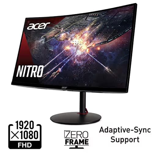Acer XZ270 Xbmiipx 27" 1080p 240Hz VA Curved Monitor image