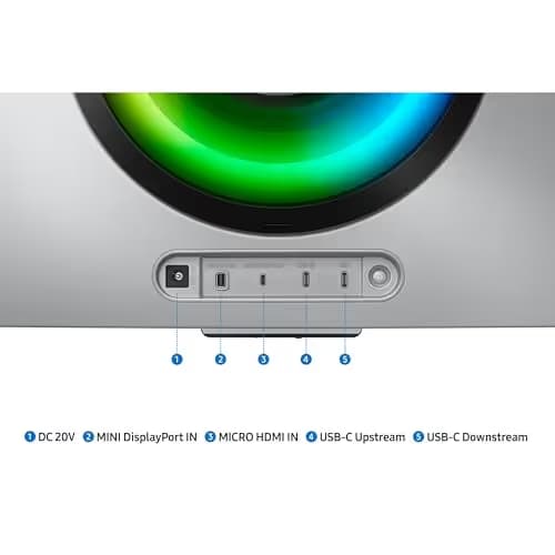 Samsung Odyssey G8 34" 3440x1440 175Hz QD-OLED Curved Monitor image