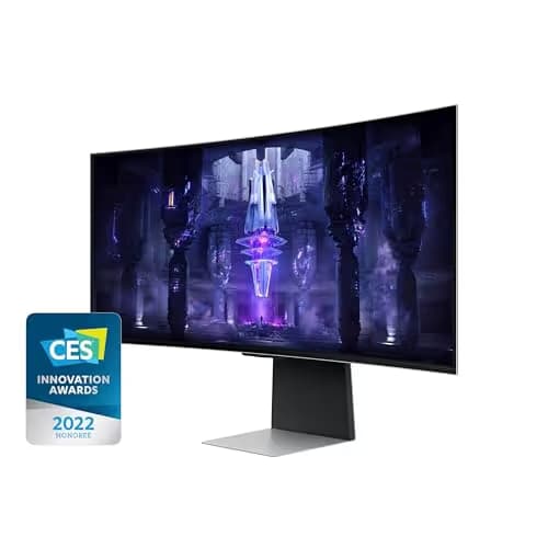Samsung Odyssey G8 34" 3440x1440 175Hz QD-OLED Curved Monitor image
