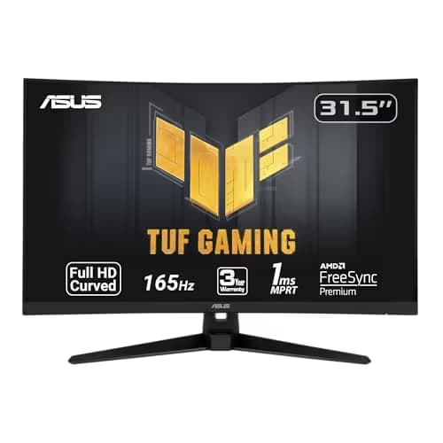 Asus TUF Gaming VG328H1B 31.5" 1080p 165Hz VA Curved Monitor image