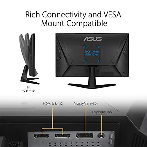 Asus TUF Gaming VG249Q1A 23.8" 1080p 165Hz IPS Monitor image