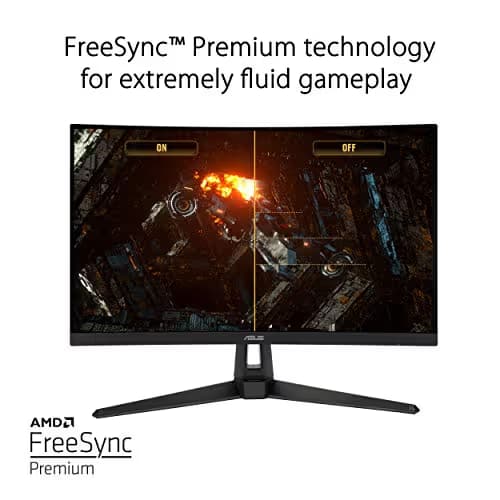 Asus VG27VH1B 27" 1080p 165Hz VA Curved Monitor image