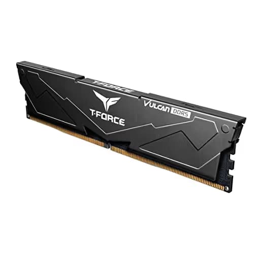 TEAMGROUP T-Force Vulcan Black DDR5-5200 CL40 64GB (2x32GB) image