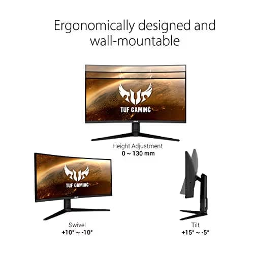 Asus TUF Gaming VG34VQL1B 34" 1440p 165Hz Curved Monitor image