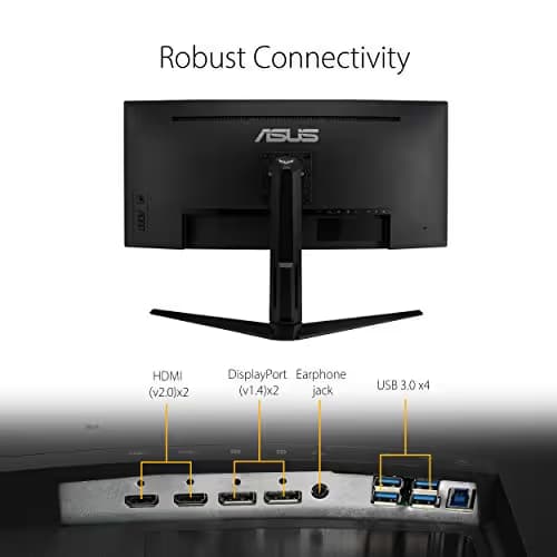 Asus TUF Gaming VG34VQL1B 34" 1440p 165Hz Curved Monitor image