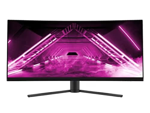 Monoprice Dark Matter 34" 3440x1440 165Hz VA Curved Monitor image