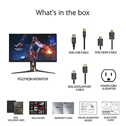 Asus ROG Swift PG279QM 27" 1440p 240Hz IPS Monitor image