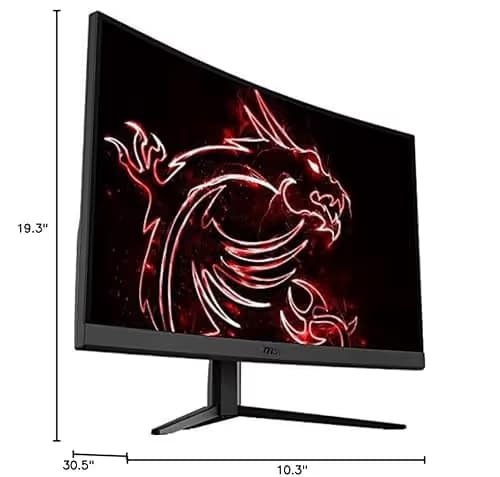 MSI Optix G27C4 27" 1080p 165Hz VA Curved Monitor image