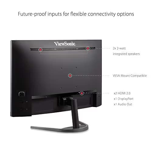 ViewSonic VX2768-2KPC-MHD OMNI 27" 1440p 144Hz VA Curved Monitor image