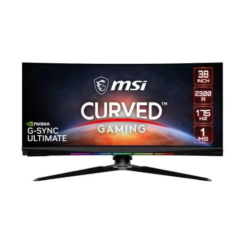 MSI Optix MEG381CQR Plus 37.5" 3840x1600 175Hz IPS Curved Monitor image