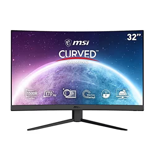 MSI Optix G32CQ4 31.5" 1440p 165Hz VA Curved Monitor image