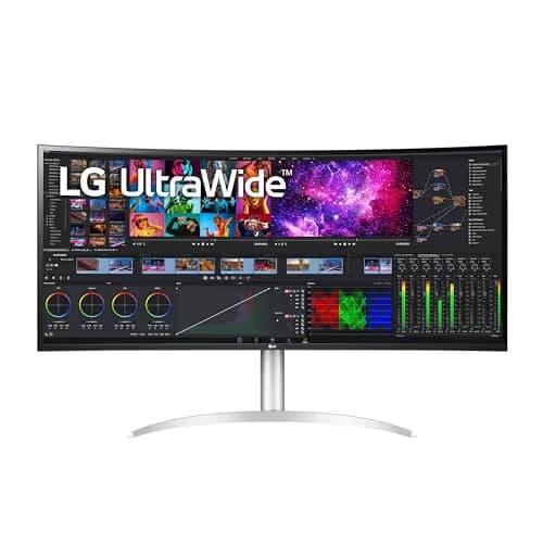LG 40WP95C-W 39.7" 5K 72Hz IPS Curved Monitor main image