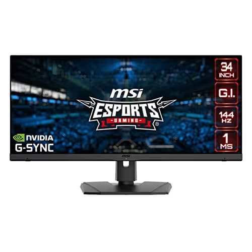 MSI Optix MPG341QR 34" 3440x1440 144Hz IPS Monitor image