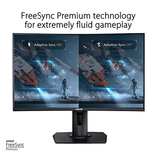 Asus TUF Gaming VG27VQM 27 1080p 240Hz VA Curved Monitor image