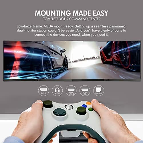 VIOTEK GNV27DB 27" 1440p 144Hz VA Curved Monitor image