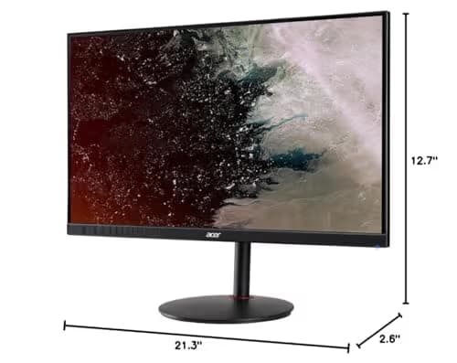 Acer XV240Y Pbmiiprx 23.8" 1080p 165Hz IPS Monitor image