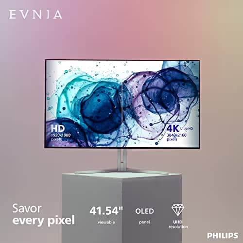 Philips Evnia 41.5" 4K 138Hz OLED Monitor image