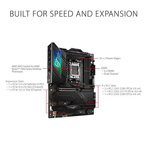 Asus X670E ROG STRIX X670E-F GAMING WIFI DDR5 ATX image
