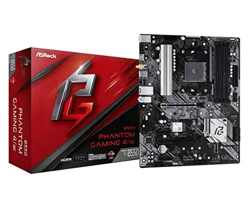 ASRock B550 Phantom Gaming 4/ac AM4 DDR4 ATX main image