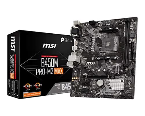 MSI B450M PRO-M2 MAX AM4 DDR4 Micro ATX image