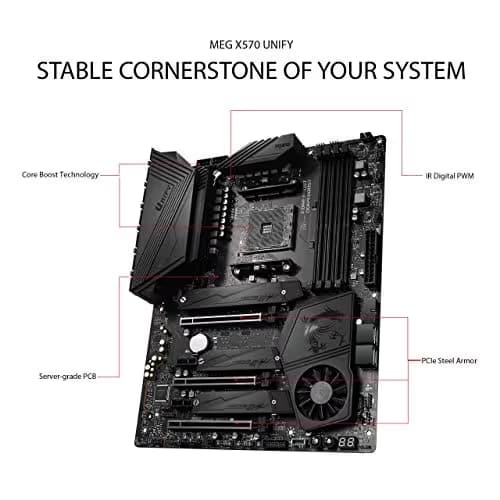 MSI X570 MEG UNIFY DDR4 ATX image