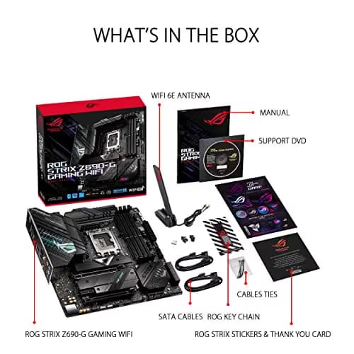 Asus Z690-G ROG STRIX GAMING WIFI DDR5 Micro ATX image