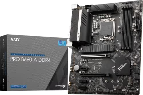 MSI B660 PRO A DDR4 ATX main image