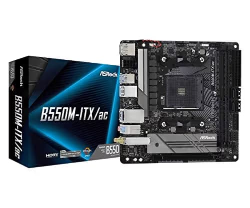 ASRock B550 B550M-ITX/ac AM4 DDR4 Mini ITX image