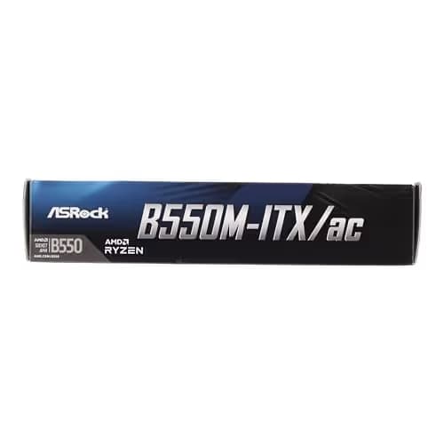 ASRock B550 B550M-ITX/ac AM4 DDR4 Mini ITX image