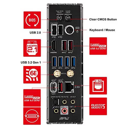 MSI X570S MPG CARBON MAX WIFI AM4 DDR4 ATX image