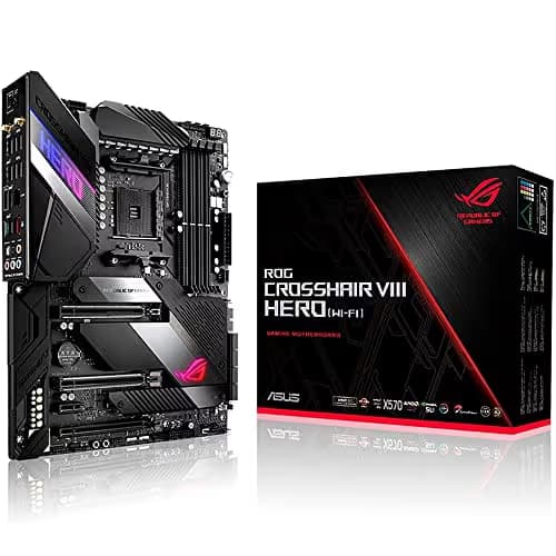 Asus AMD X570 ROG Crosshair VIII Hero WI-FI DDR4 ATX main image