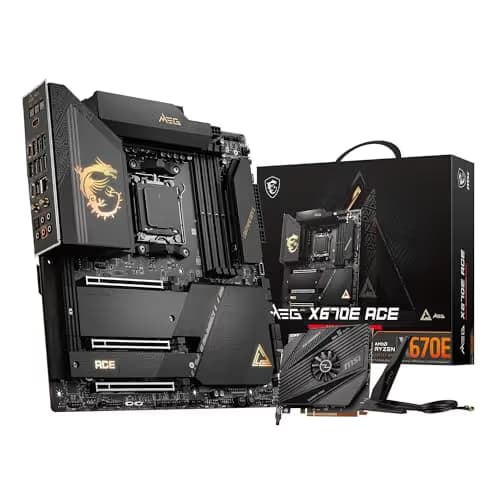 MSI X670E MEG ACE AM5 WIFI DDR5 EATX main image