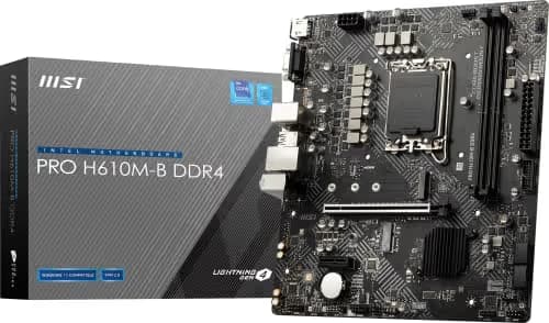 MSI H610 PRO H610M-B LGA1700 DDR4 Micro ATX main image