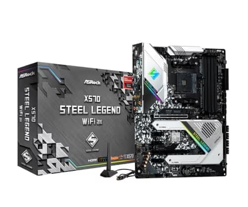 ASRock X570 Steel Legend WiFi ax DDR4 ATX main image